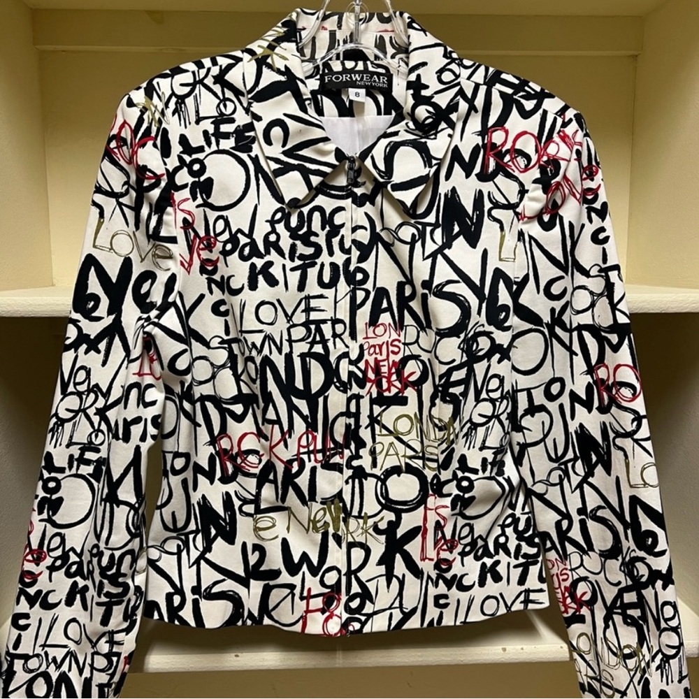 Forwear New York Graffiti cropped jacket